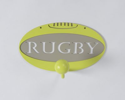 Porte manteaux mural RUGBY