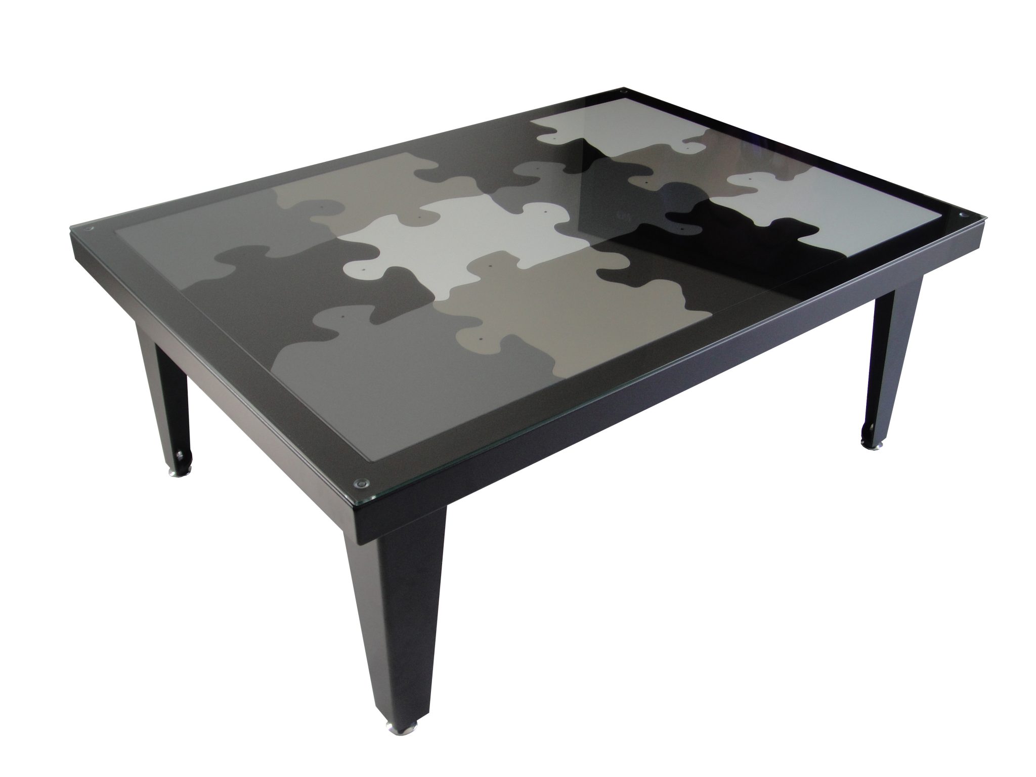 Table basse Puzzle 4 pieds